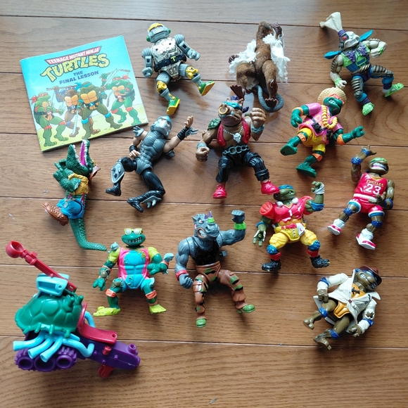Vintage 80s TMNT Ninja Turtles 6